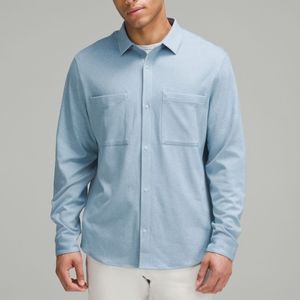 Lululemon Soft Knit Overshirt in Light Blue Size Large